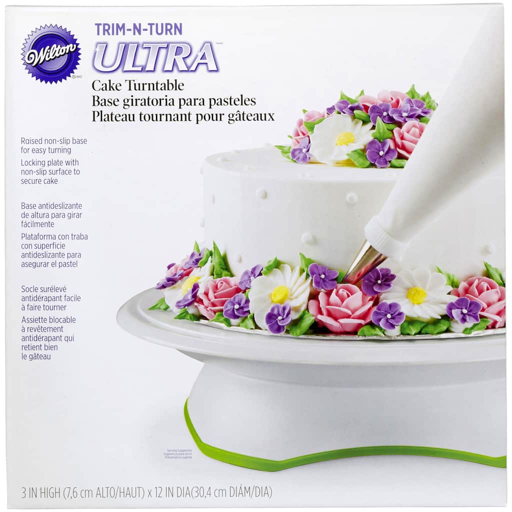Wilton Trim N Turn Ultra Cake Turntable Wilton Trim N Turn Ultra Cake Turntable